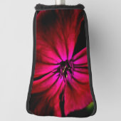 Paarse Wilde Bloem pcm Golfheadcover (Draai 90)