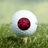 Paarse wilde bloem tmtp5 gbcna golfballen (Insitu Shirt)