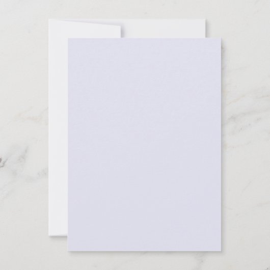 Paarse Wilde Bloemen Kaart (Achterkant)