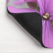 Paarse wilde bloemen Mousepad Muismat (Hoek)