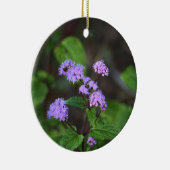 Paarse Wilde Bloemen Ornament (Rechts)