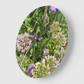 Paarse Wilde Bloementuin Klok | Flora Botanisch  (Hoek)