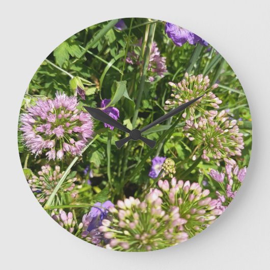 Paarse Wilde Bloementuin Klok | Flora Botanisch  (Voorkant)