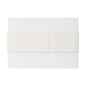 Paarse wilde trompet wijnstok bloementuin bruiloft uitnodigingen wikkel (Achterkant Voorbeeld)