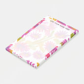 Paarse Wildflower Blossom Kantoor Post-it® Notes (Schuin)