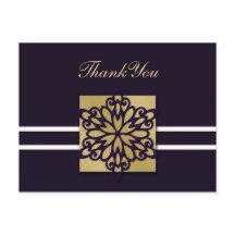 paarse winterbruiloft Hartelijk dank