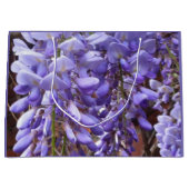 Paarse Wisteria Blossom Groot Cadeauzakje (Voorkant)