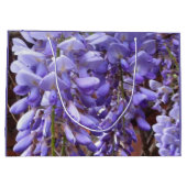 Paarse Wisteria Blossom Groot Cadeauzakje (Achterkant)