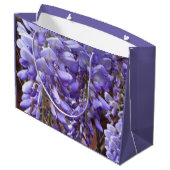 Paarse Wisteria Blossom Groot Cadeauzakje (Achterkant Gekanteld)
