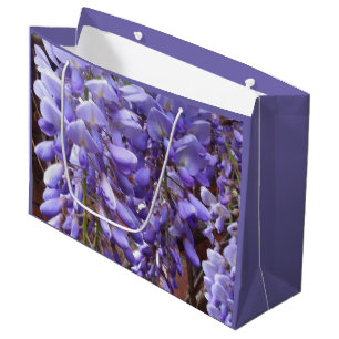 Paarse Wisteria Blossom Groot Cadeauzakje