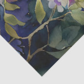 Paarse Wisteria Blowing in de Breeze Decoupage Tissuepapier (Detail)