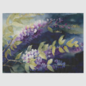 Paarse Wisteria Blowing in de Breeze Decoupage Tissuepapier (Voorkant)