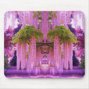 Paarse Wisteria in Japan Mousepad Muismat