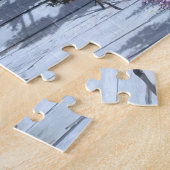 Paarse Wisteria Legpuzzel (Zijkant)