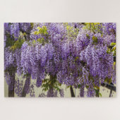 Paarse Wisteria Legpuzzel (Horizontaal)