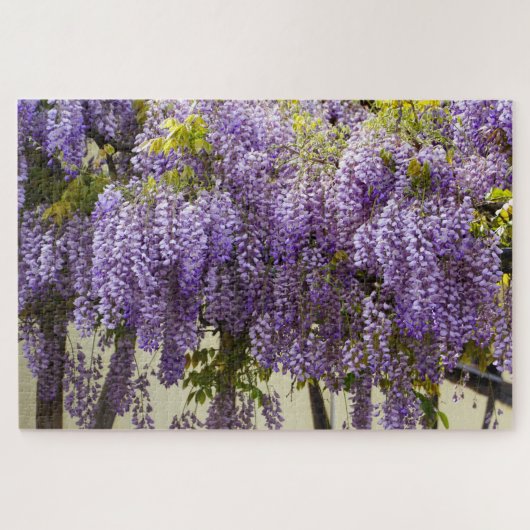 Paarse Wisteria Legpuzzel (Horizontaal)