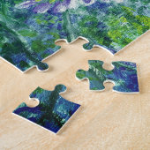 Paarse Wisteria Puzzel 8" x 10" (Zijkant)