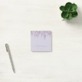 Paarse Wisteria Salie Bloem Tuin Bruiloft Post-it® Notes (Kantoor)
