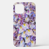 Paarse Wisteria Spring Flowers Art Phone Case (Achterkant)