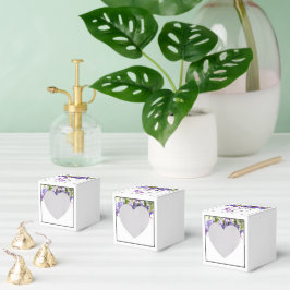 Paarse Wisteria Theme Wedding Favor Boxes Bedankdoosjes
