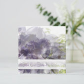 © Paarse Wisteria Whisper Wedding Invitting