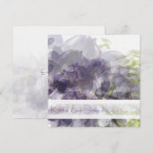 © Paarse Wisteria Whisper Wedding Invitting