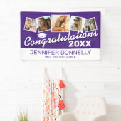 Paarse Wit 2025 Foto Afstudeerfeest Spandoek (Insitu)