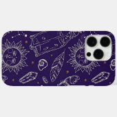 Paarse Witchy iPhone 16 Pro Max Hoesje (Achterkant (horizontaal))