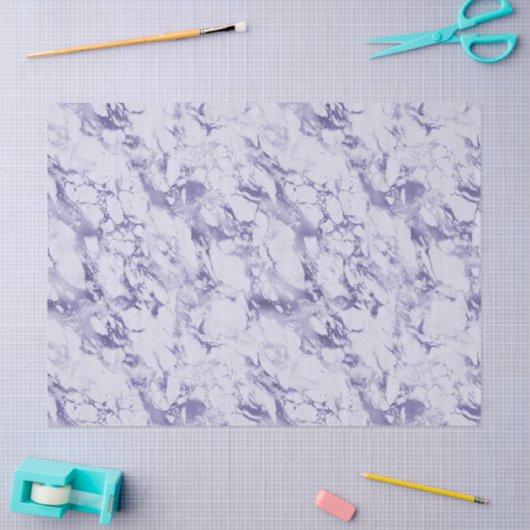 Paarse witte Abstract marmer Tissuepapier (Craft)