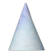 Paarse witte Aqua Blue Tie-kleurstof           Feesthoedjes (Rechts)