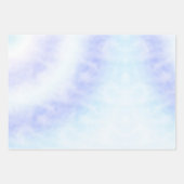 Paarse witte Aqua Blue Tie-kleurstof Inpakpapier Vel (Voorkant 3)