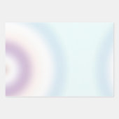 Paarse witte blauwe stropdas kleurstof inpakpapier vel (Voorkant 3)