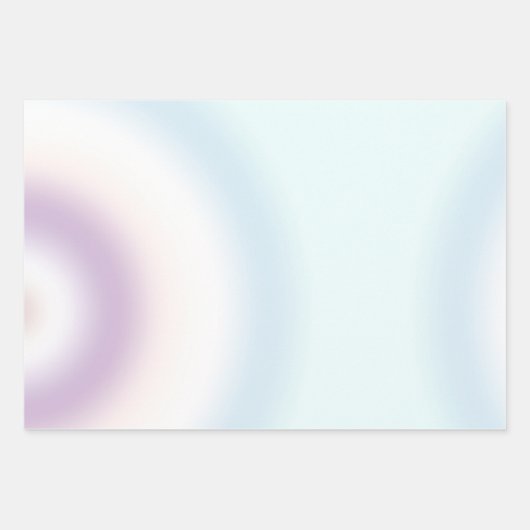 Paarse witte blauwe stropdas kleurstof inpakpapier vel (Voorkant 3)