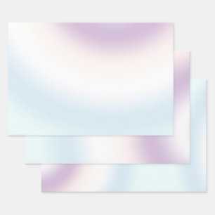 Paarse witte blauwe stropdas kleurstof inpakpapier vel