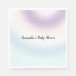 Paarse witte blauwe stropdas kleurstof servet