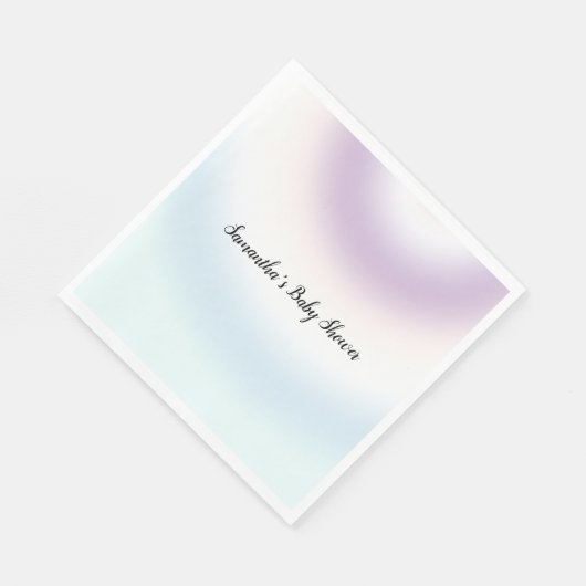 Paarse witte blauwe stropdas kleurstof servet (Hoek)