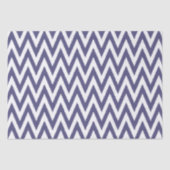 Paarse witte Chevron Tissuepapier (Voorkant)