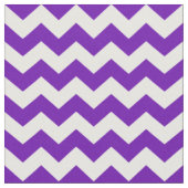Paarse witte Chevron Zigzag Stripe Patroon Stof (Close Up)
