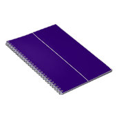 Paarse & witte CUSTOM Notitieboek (Rechterzijde)