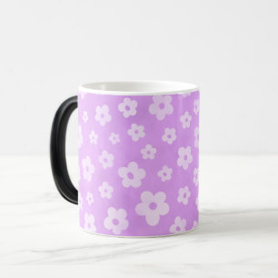 Paarse, witte en zwarte bloemkool mok koffie & the