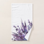 PAARSE WITTE EUCALYPTUS BATHROOM TOWEL SET BAD HANDDOEK (Handdoek)