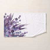 PAARSE WITTE EUCALYPTUS BATHROOM TOWEL SET BAD HANDDOEK (Handdoek)