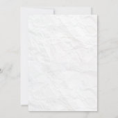 paarse witte geïllustreerde moderne pyjama kaart (Achterkant)