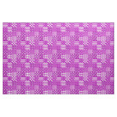 Paarse Witte Gemengde Patchwork Ontwerp Stof (Yard (91,4 cm))