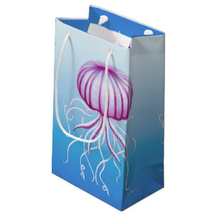 Paarse witte medaille Type kwallen Klein Cadeauzakje