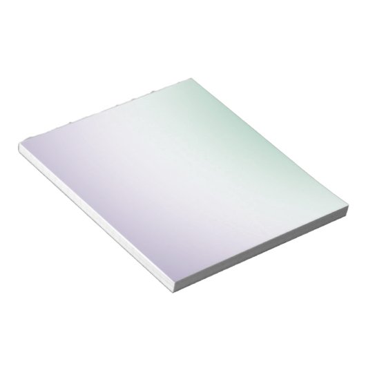 Paarse Witte Munt Notitieblok (Schuin)