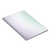 Paarse Witte Munt Notitieboek (Rechterzijde)
