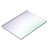 Paarse Witte Munt Notitieboek (Linkerzijde)