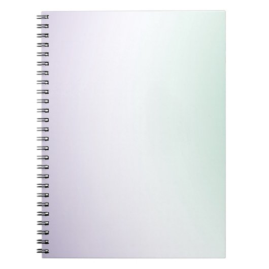 Paarse Witte Munt Notitieboek (Voorkant)
