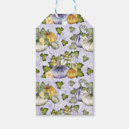 PAARSE WITTE ORANJE HERFST AUTUMN PUMPKINS CADEAULABEL